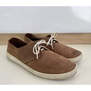 Zuzii Brown Leather Oxfords Women's Size 8 Zero Drop Minimalist